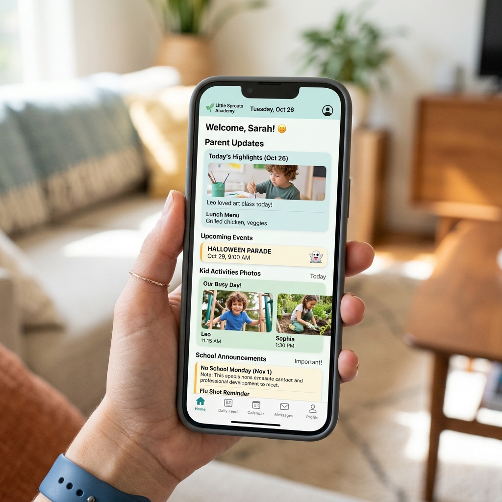 Parent teacher communication app